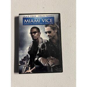Miami Vice 2006 DVD Unrated Directors Edition Crime Drama Movie Pre-Owned